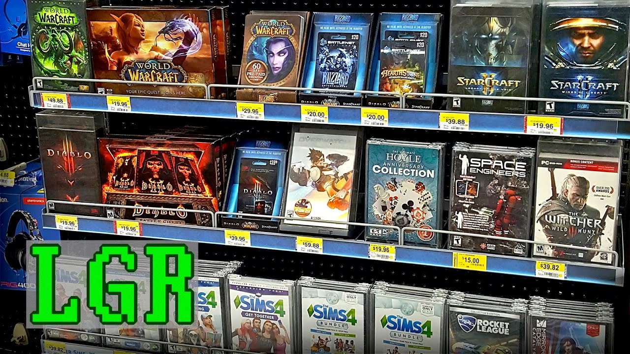 LGR – PC Games at Sam’s Club/Walmart in 2016