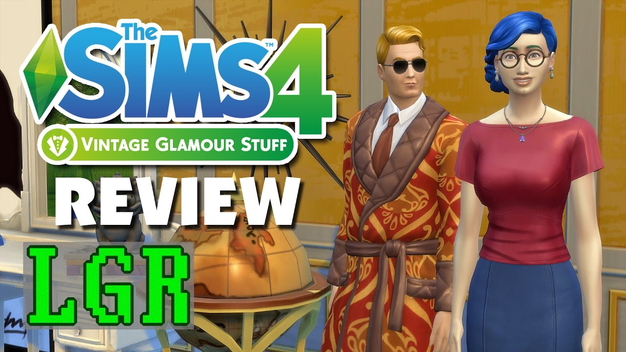 LGR – The Sims 4 Vintage Glamour Stuff Review