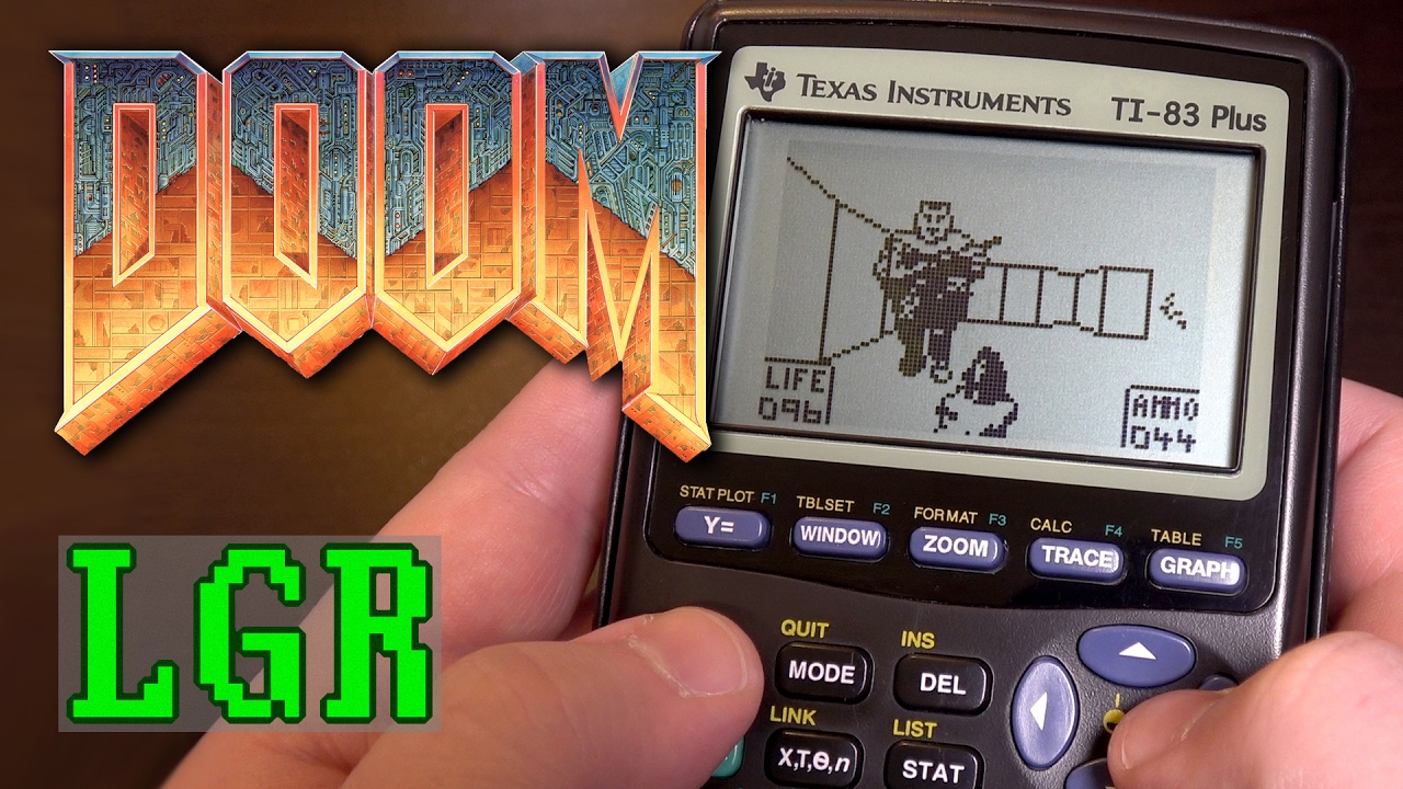Running Doom on a Calculator! TI-83 Plus Games Tutorial