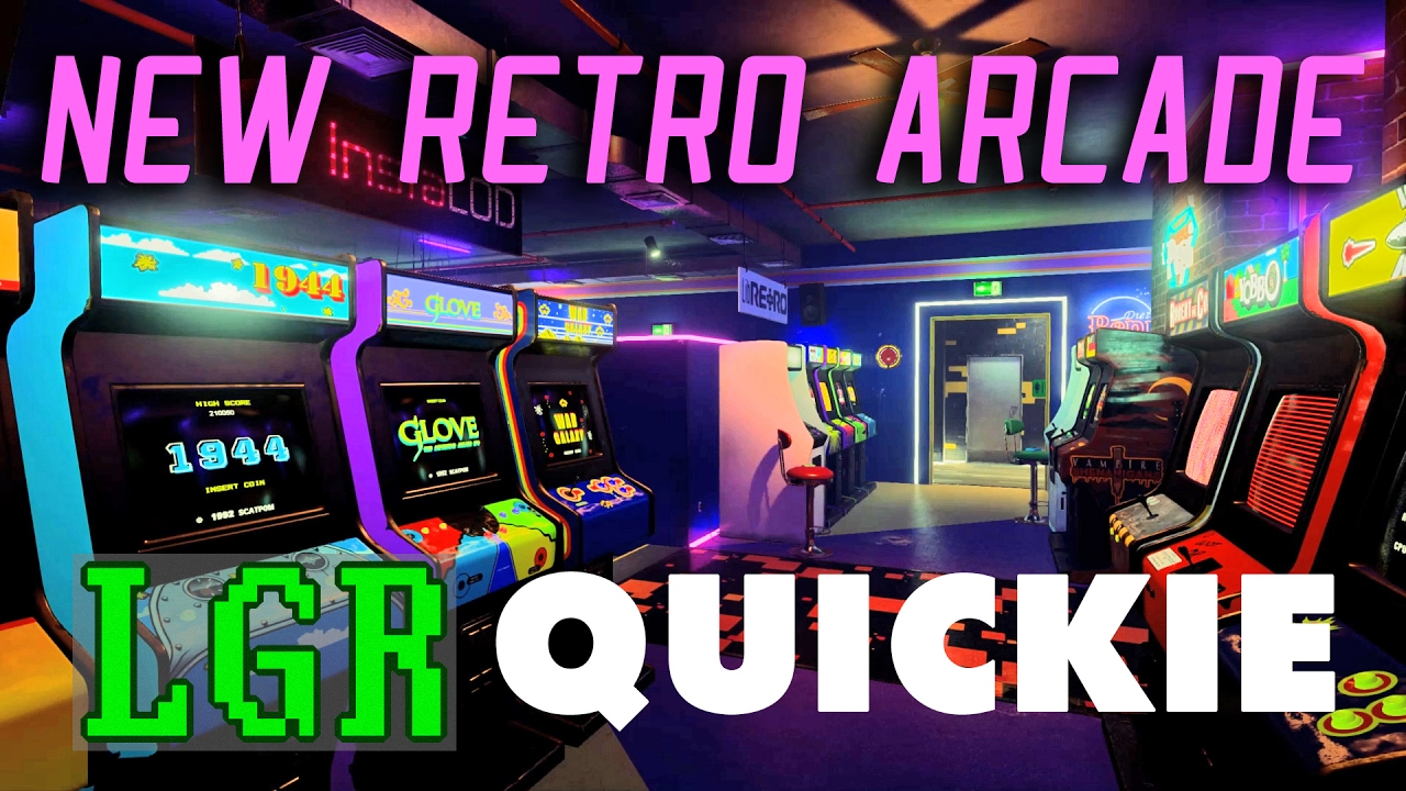 LGR – New Retro Arcade Neon – VR App Review
