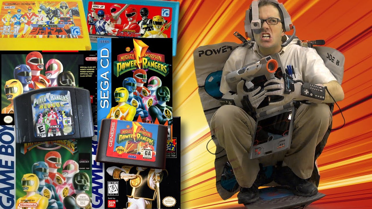 Mighty Morphin Power Rangers – Angry Video Game Nerd (AVGN)