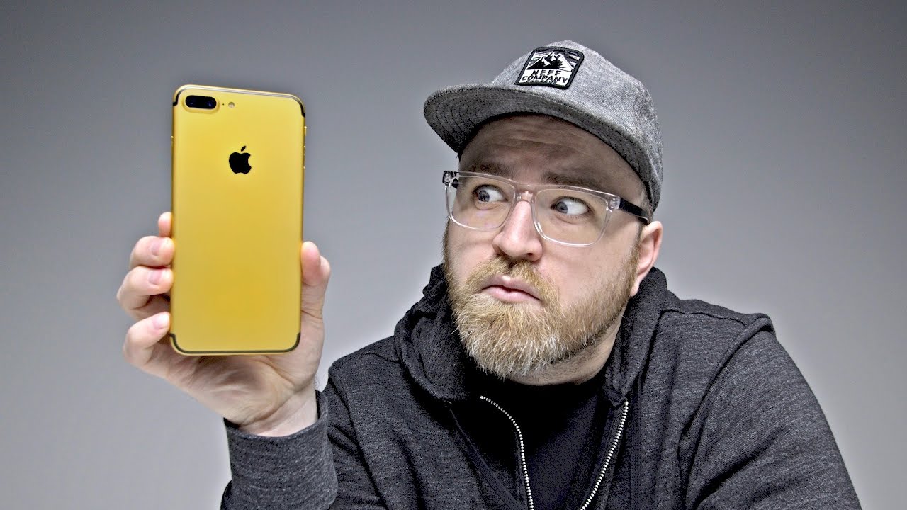 The $1700 Real Gold iPhone 7