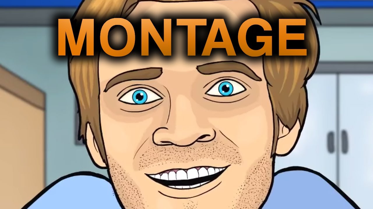 PEWDIEPIE ANIMATED MONTAGE