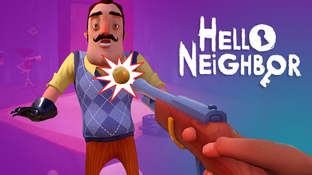 THE TOY GUN – Hello Neighbor Alpha 5