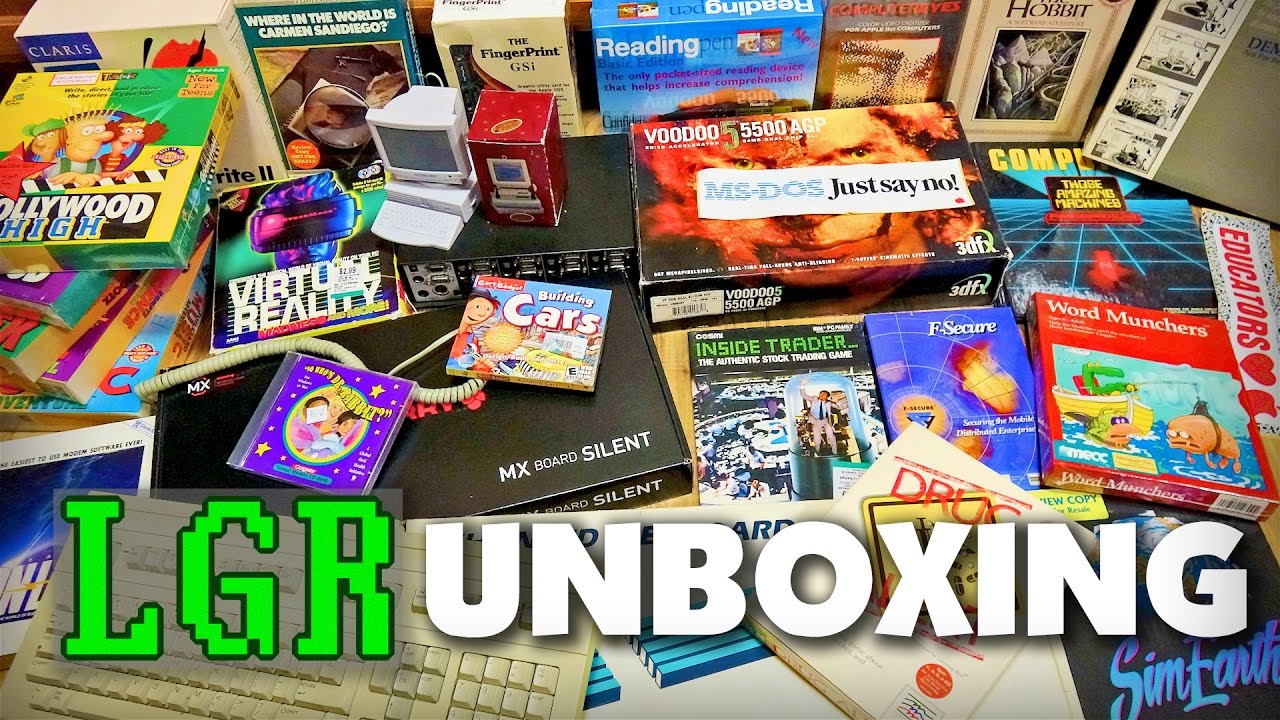 LGR – Opening Even More Stuff You Sent Me!