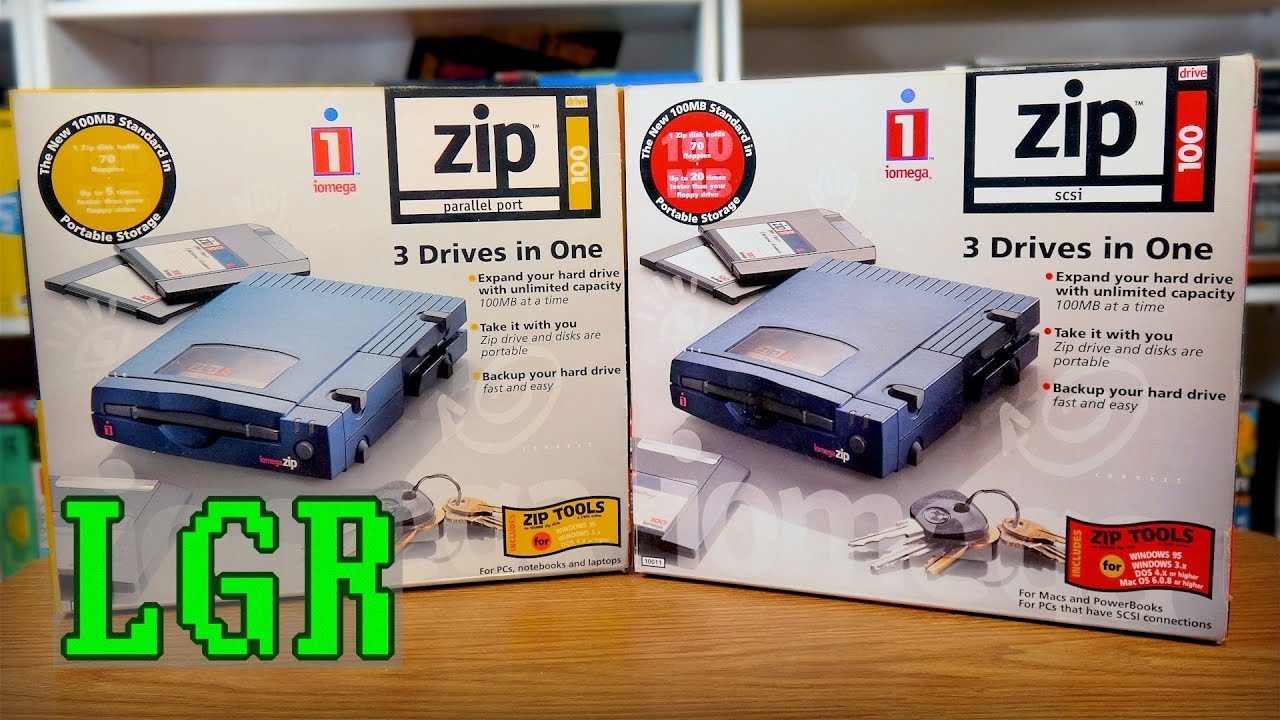 LGR Oddware – The Iomega ZIP Drive Experience
