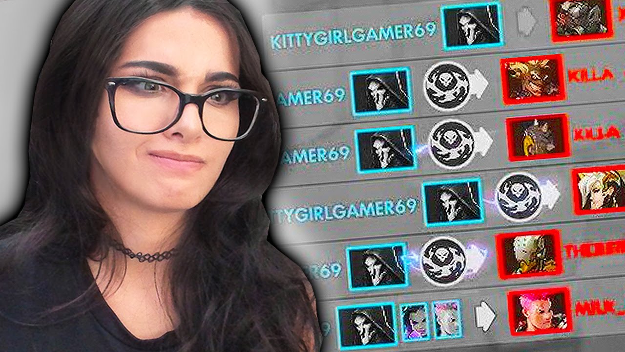 Overwatch “Carried By A Girl”