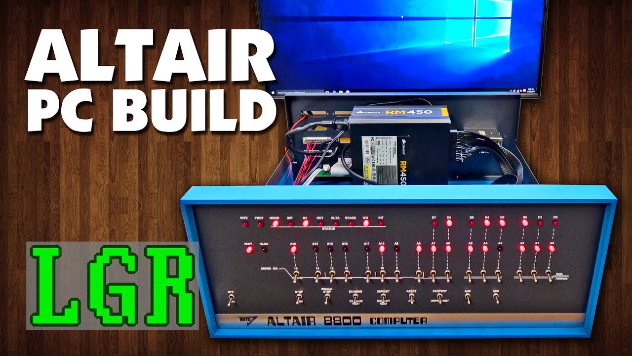 LGR – Building a New PC into an Altair 8800 Clone