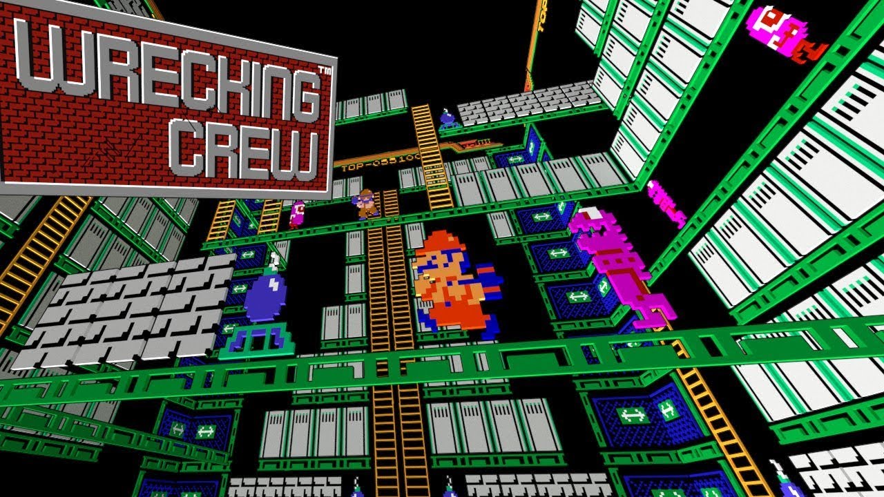 Wrecking Crew (Black Box NES game) James & Mike Mondays