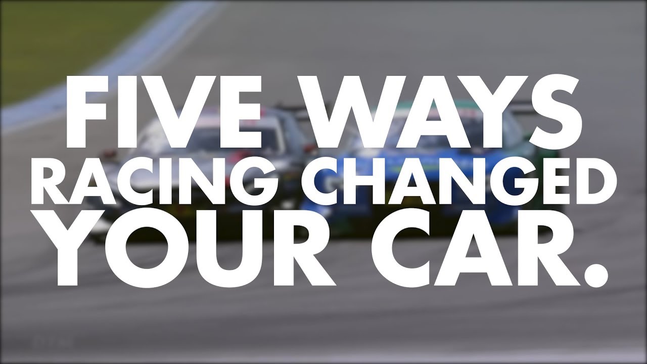 Five Ways Racing Changed Your Car | Donut Media