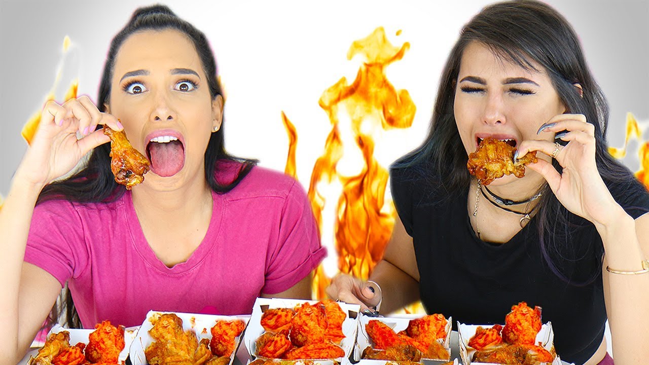 BUFFALO WILD WINGS HOT WINGS CHALLENGE ft MARIALE