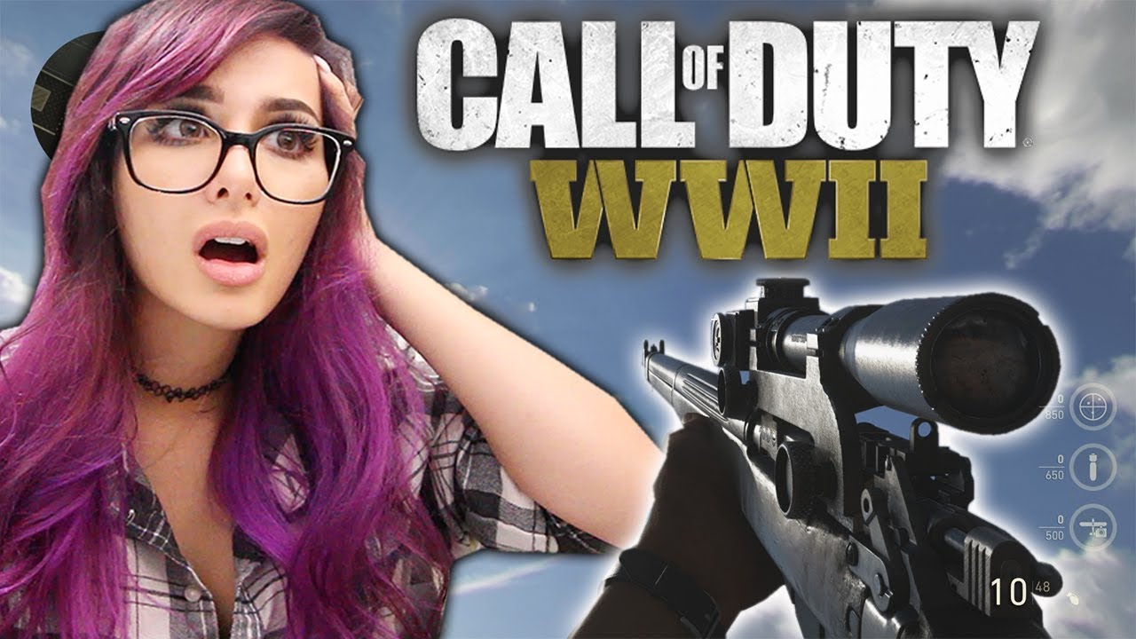 SNIPER WOLF SNIPING | COD WW2 Multiplayer Gameplay