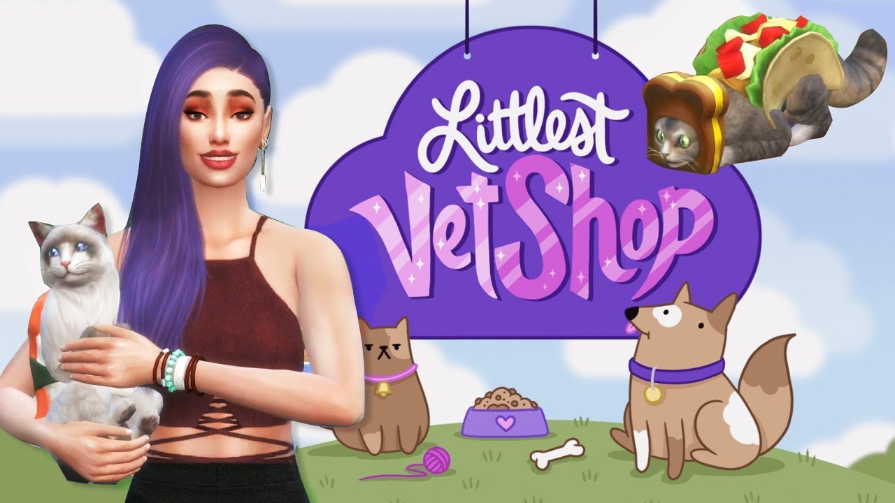 The Littlest Vet Shop Ep1 – Sims4 Cats & Dogs