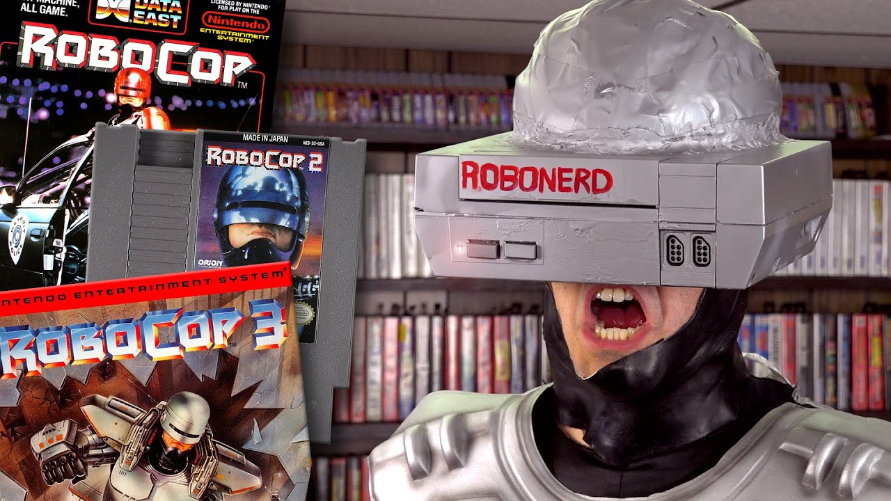 RoboCop NES Games – Angry Video Game Nerd (AVGN)
