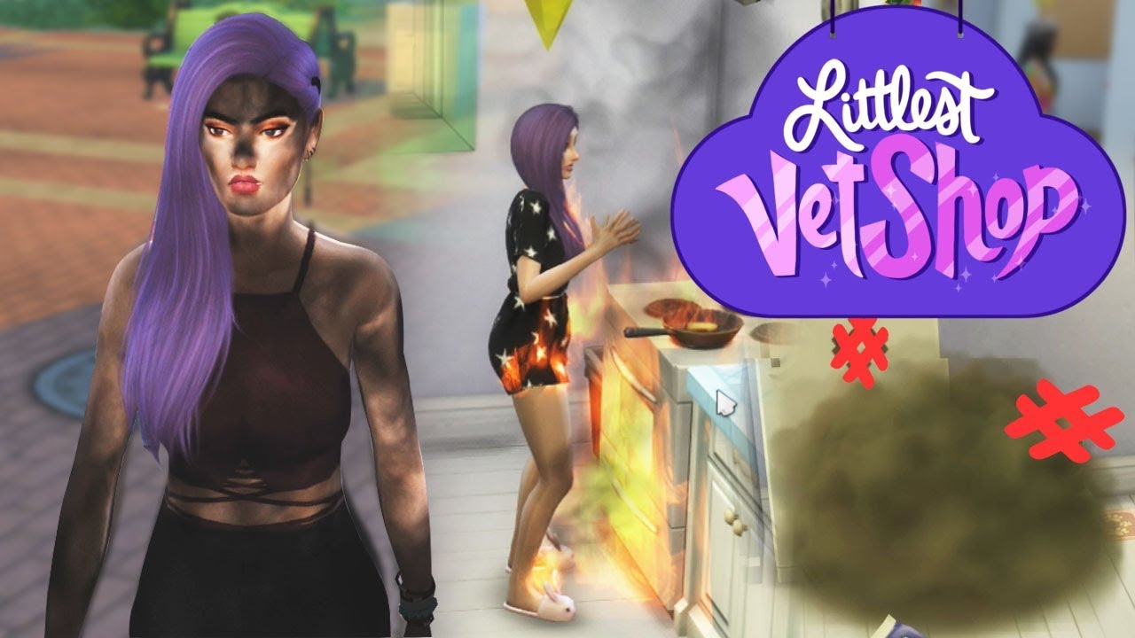 A BAD DAY | Littlest Vet Shop – Ep6 – Sims4 Cats & Dogs
