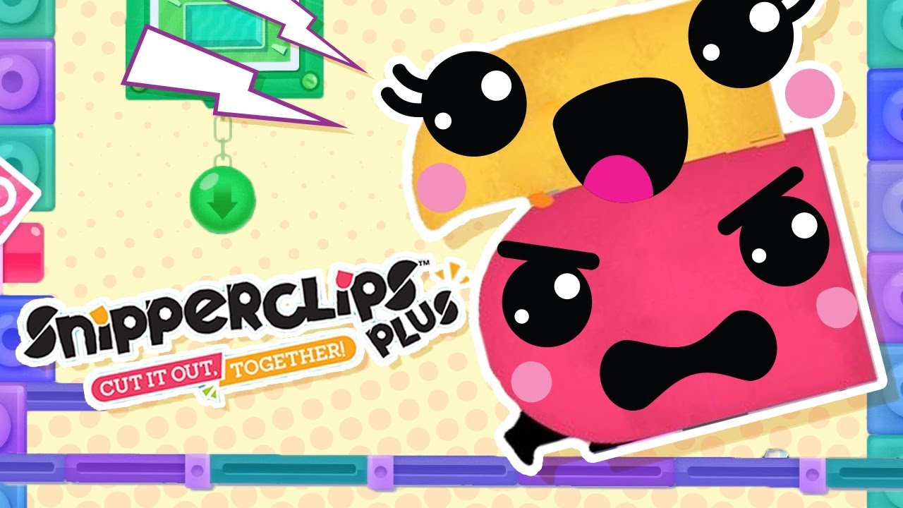 GNAWING AT EACHOTHER! – Snipperclips Plus Ep.5