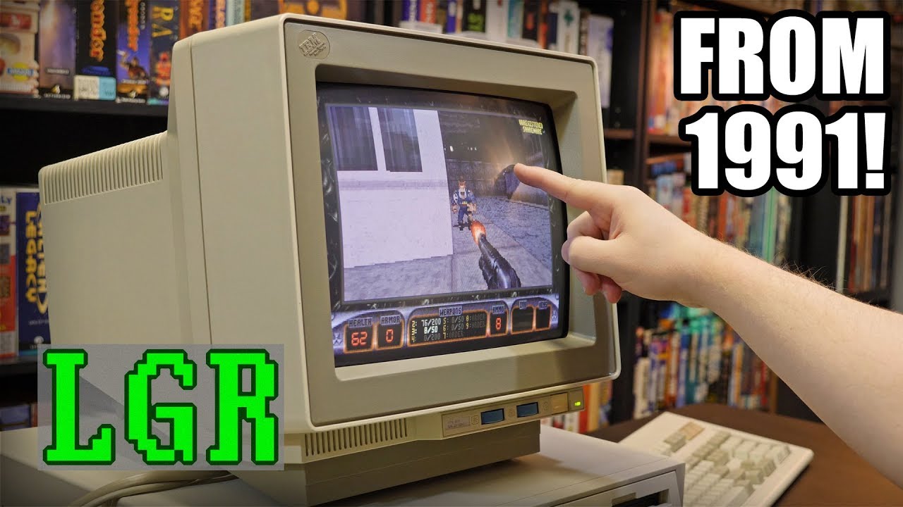 LGR Oddware – IBM 8516 Touchscreen CRT Monitor