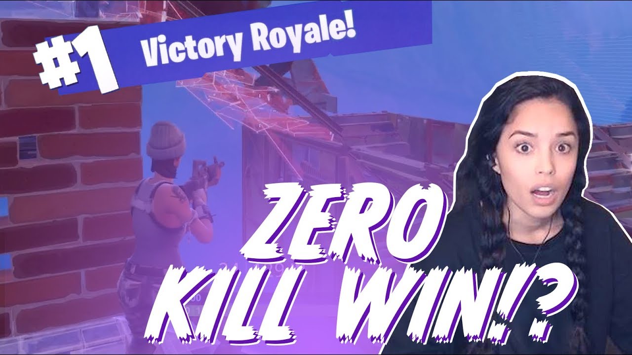 Zero Kill Fortnite Solo Win! – Valkyrae [PC Battle Royale]