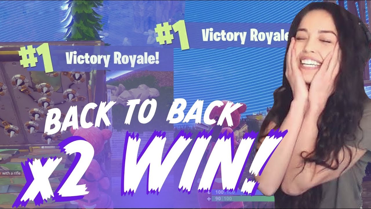 Valkyrae – Two Wins in a ROW! Full Fortnite BR matches (7 kill games)