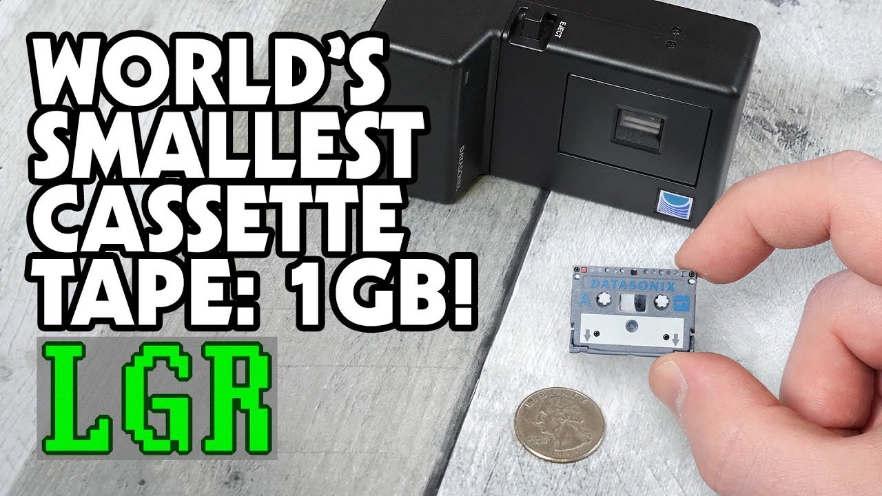 LGR Oddware – Datasonix Pereos Cassette Backup System