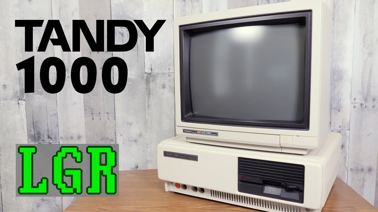 LGR – Restoring & Exploring a 1985 Tandy 1000 PC