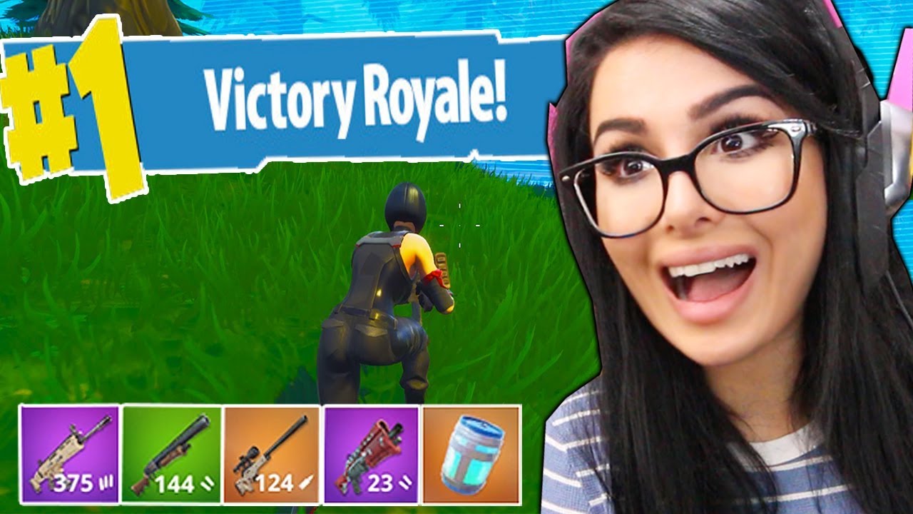 MY FIRST SOLO VICTORY ON FORTNITE BATTLE ROYALE