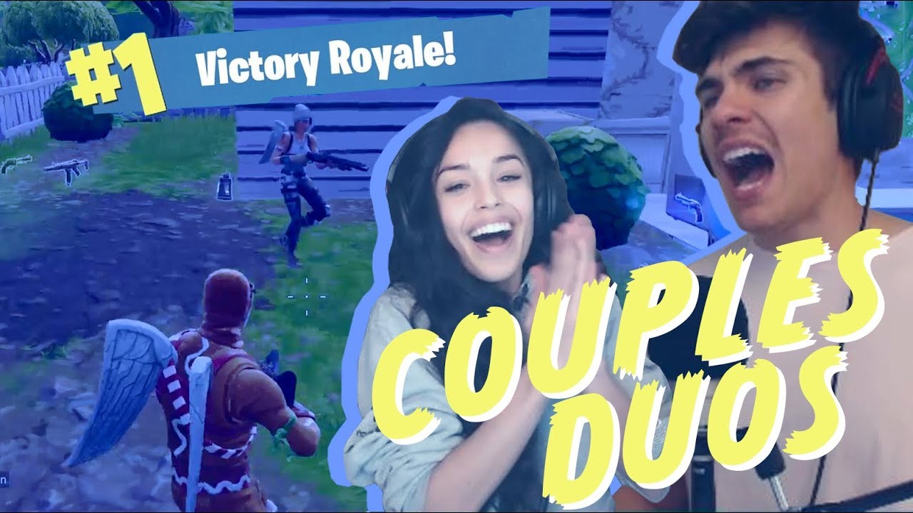 Couples Fortnite Duo Win!