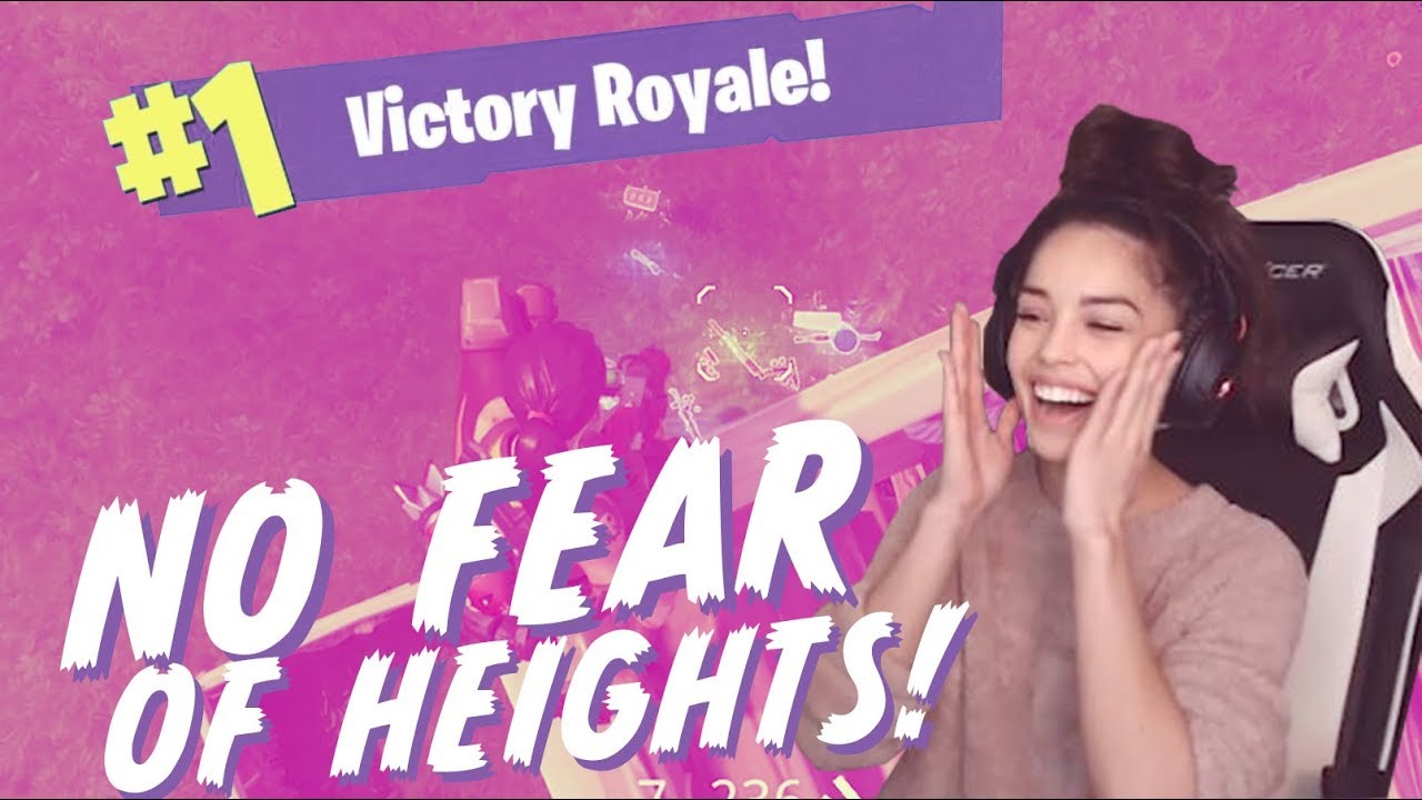 Valkyrae – Aggressive 10 Kill Fortnite Solo Win! [PC Battle Royale]