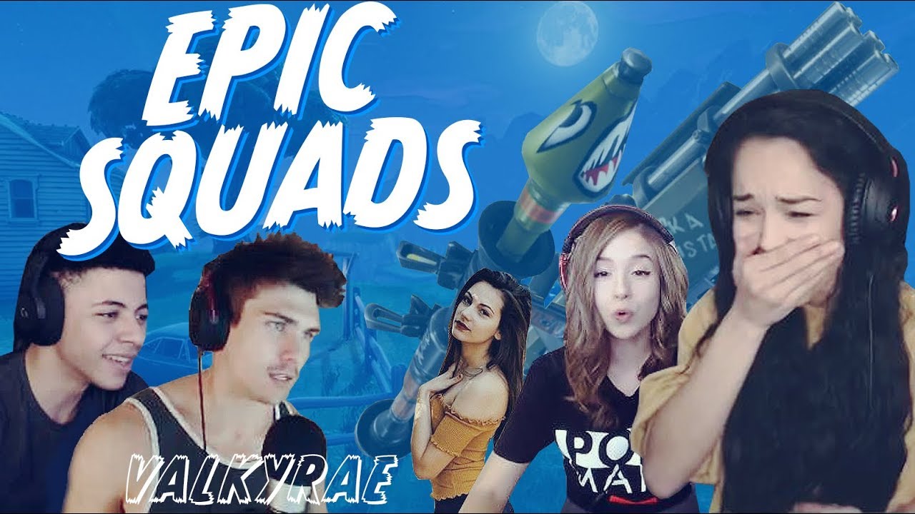 Funny Squads! I CRIED FROM LAUGHTER [Fortnite BR]