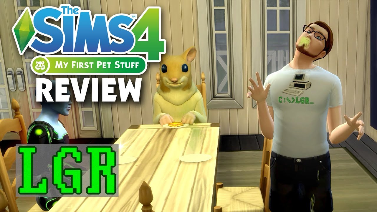 LGR – The Sims 4 My First Pet Stuff Review