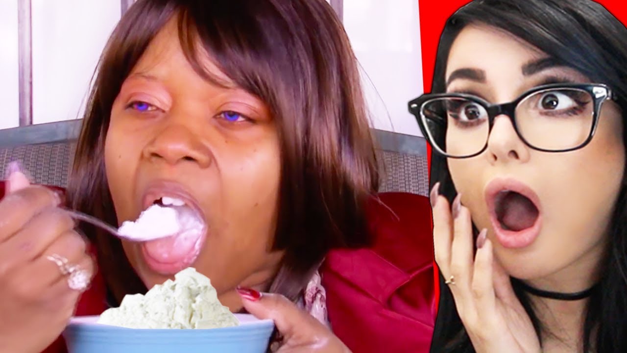 INSANE WOMAN ONLY EATS CORNSTARCH