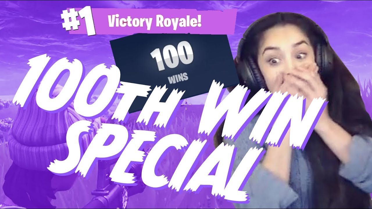 MY 100TH FORTNITE SOLO WIN!!! I DID IT! – Valkyrae