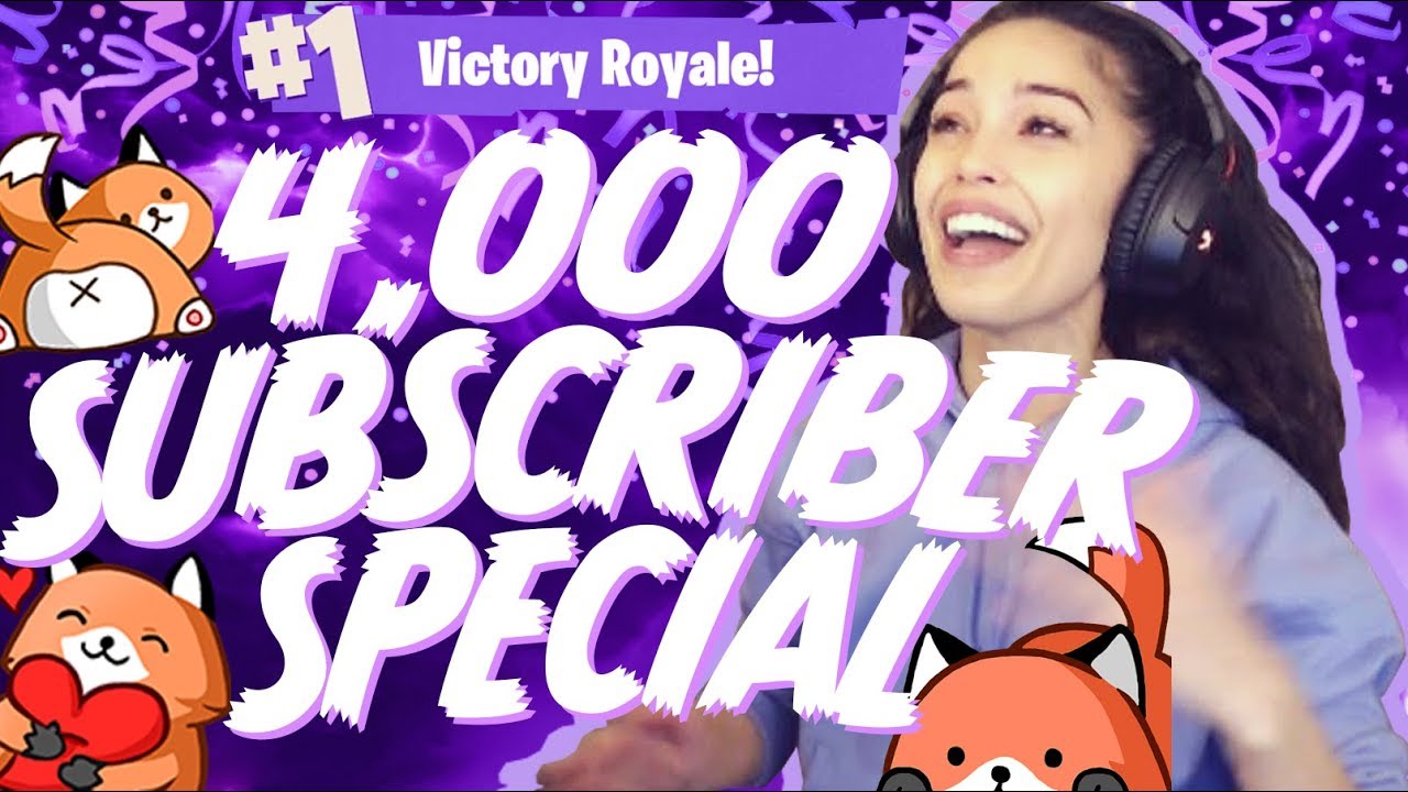 Getting a Solo Win while hitting 4k Twitch Subscribers! – Valkyrae Fortnite