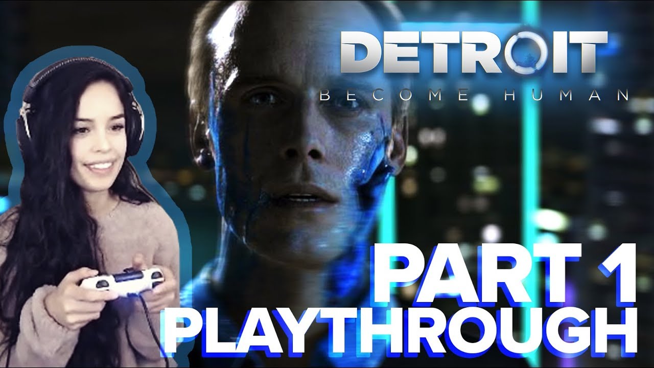 Detroit: Become Human PART ONE – Valkyrae Full Playthrough