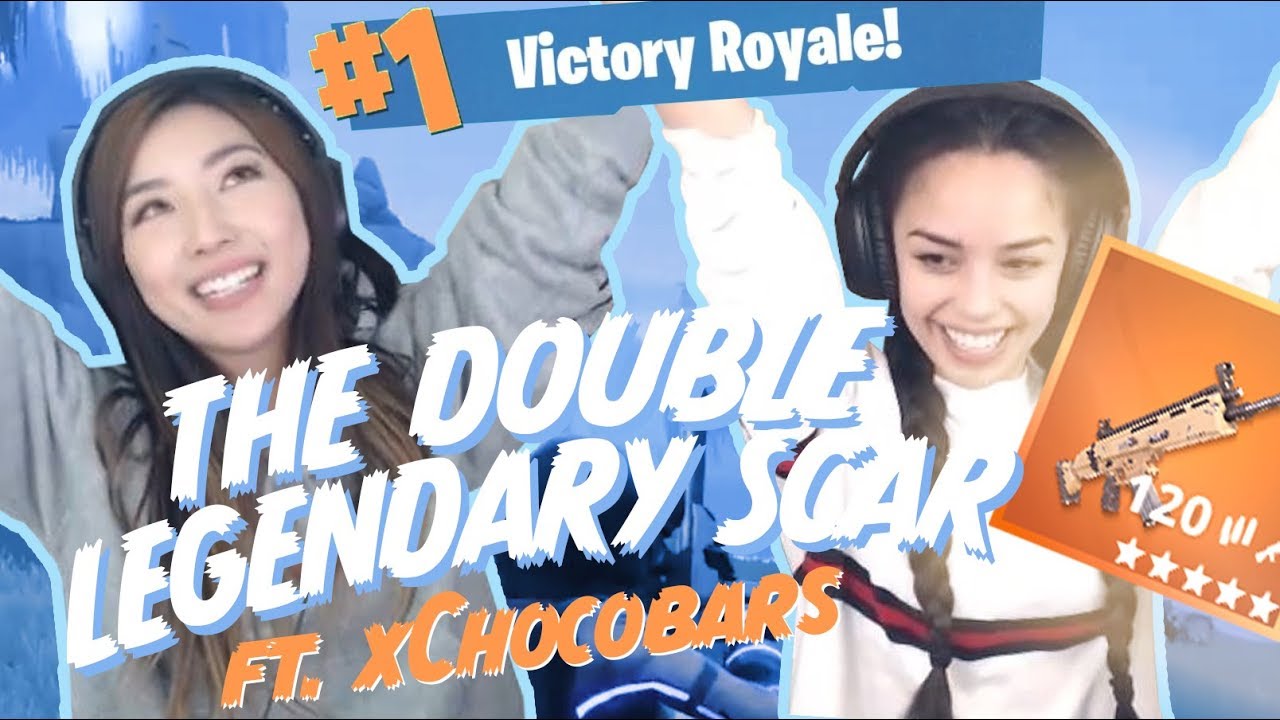 Duo Win with xChocoBars! – Valkyrae Fortnite