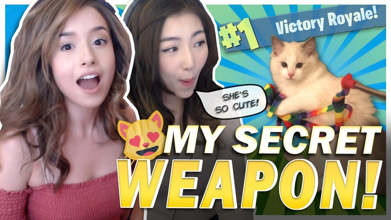 SOLO VICTORY! POKI REVEALS HER SECRET WEAPON! FORTNITE FT. xChocoBars!
