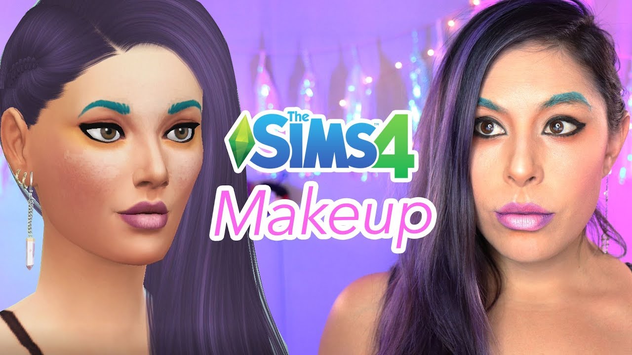 SIMS 4 MAKEUP CHALLENGE