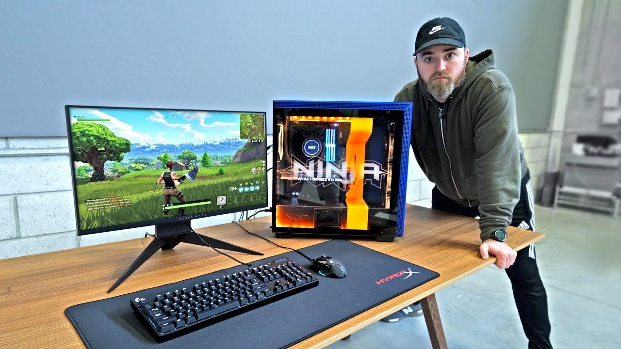 Building Ninja’s Fortnite Gaming Setup!