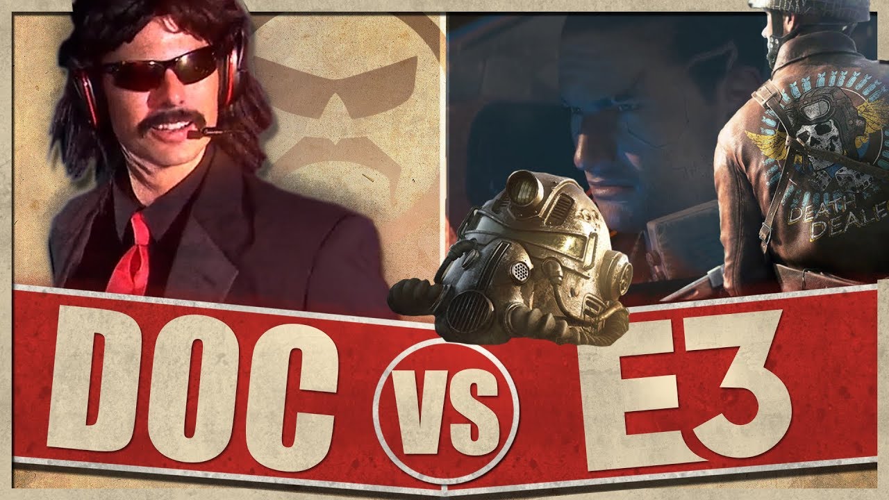 DrDisRespect reacts to E3 | E3 Highlights | Part One