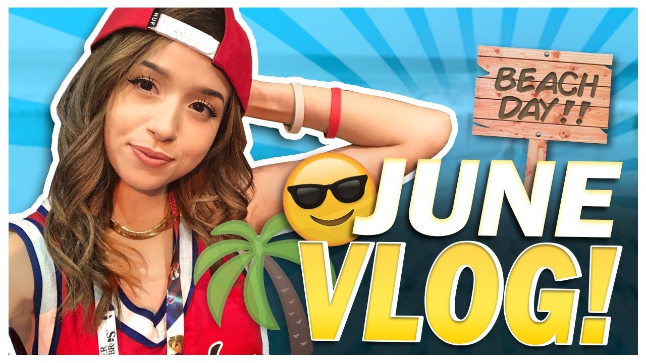 POKI FORTNITE COSPLAY @E3 + BEACH DAY – June Vlog!