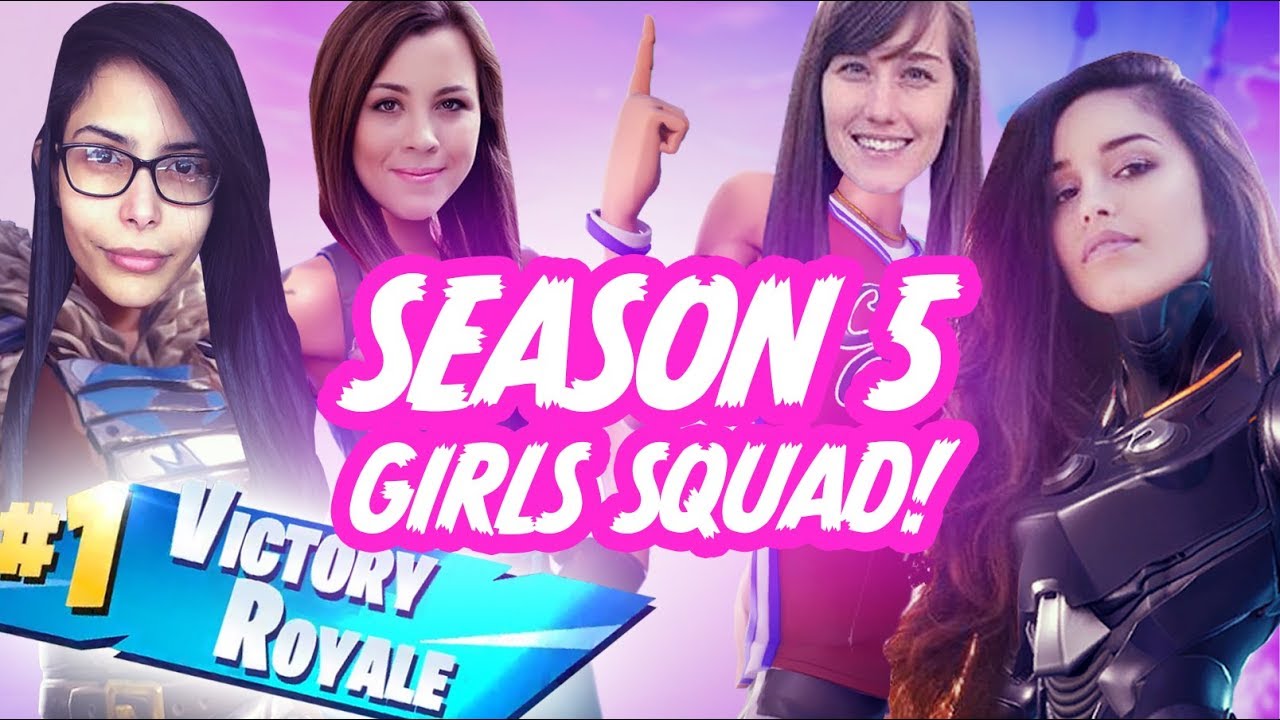 SQUADS WITH OP GIRLS Ft. ONE_shot_GURL, ChicaLive, Asivrs – Valkyrae Fortnite