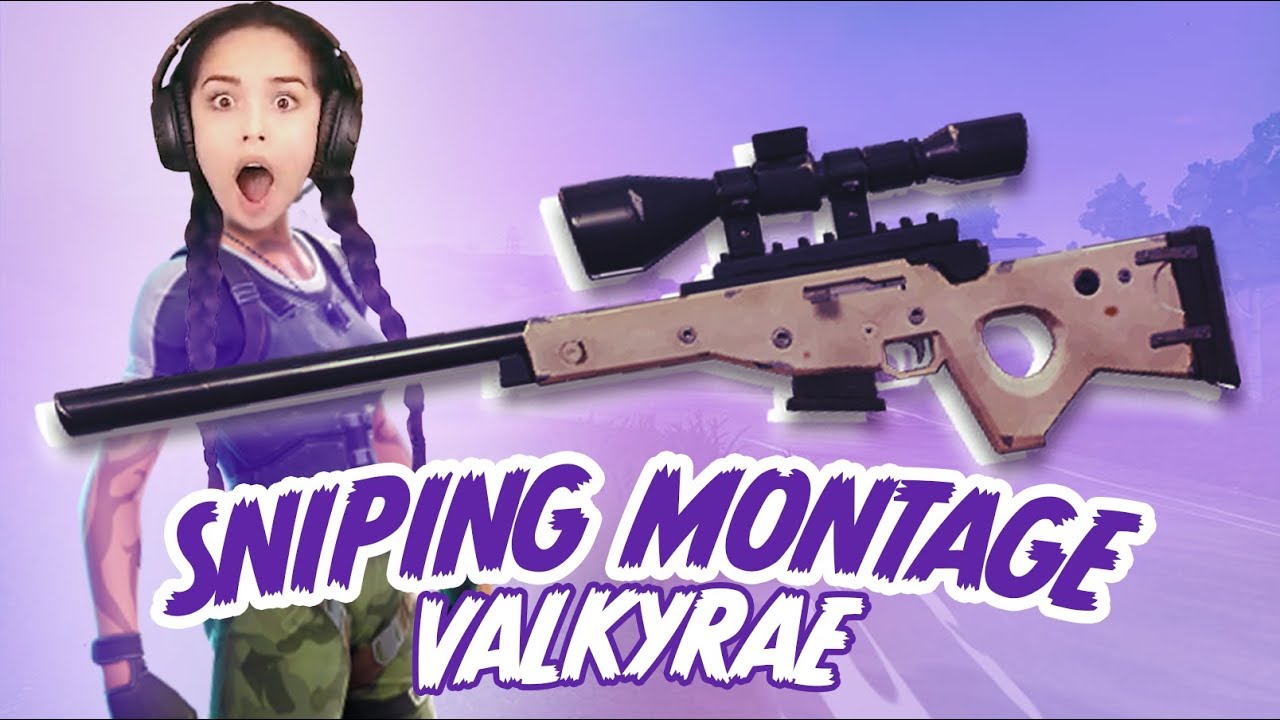 Valkyrae Sniping Montage #2 – Fortnite Battle Royale