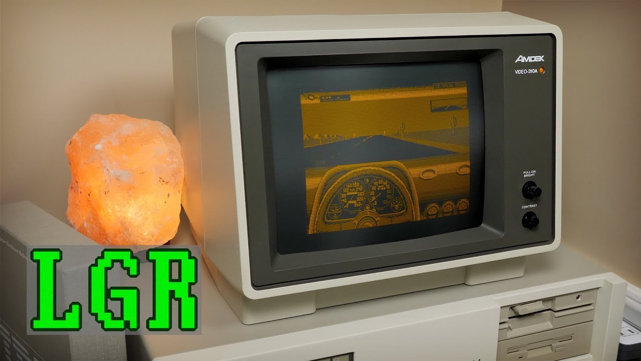 LGR – Unboxing a New 1980s Amdek Monochrome Monitor