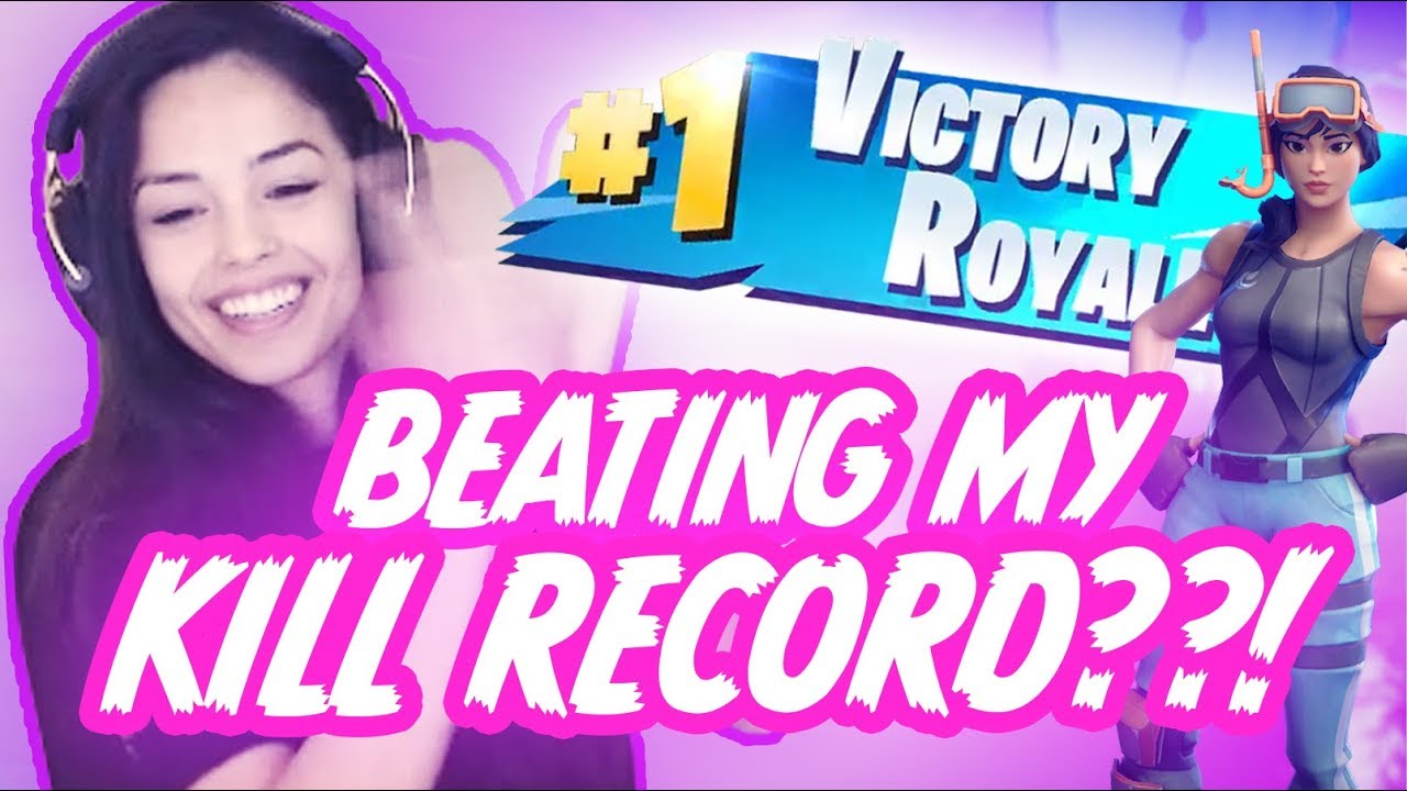 Beating my Highest Kill Win!? – Valkyrae Solo Fortnite