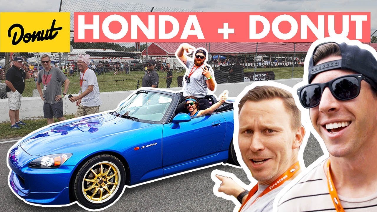TJ Hunt, S2000s, and a Push-up Contest at Honda IndyCar | Donut Media