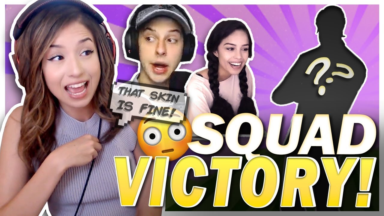 THE HOTTEST SKIN IN THE GAME!? Fortnite Victory Ft. Cizzorz & Valkyrae!