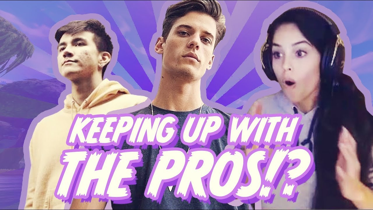 Winning with PROS! FaZe Nate Hill and FaZe Jaomock – Valkyrae Fortnite