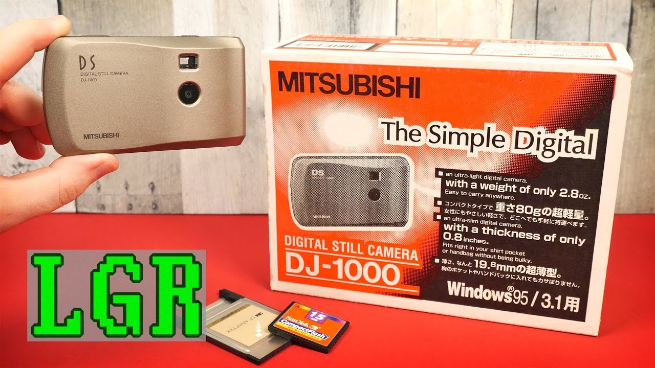 Mitsubishi DJ-1000: World’s Smallest Digital Camera (in 1997!)