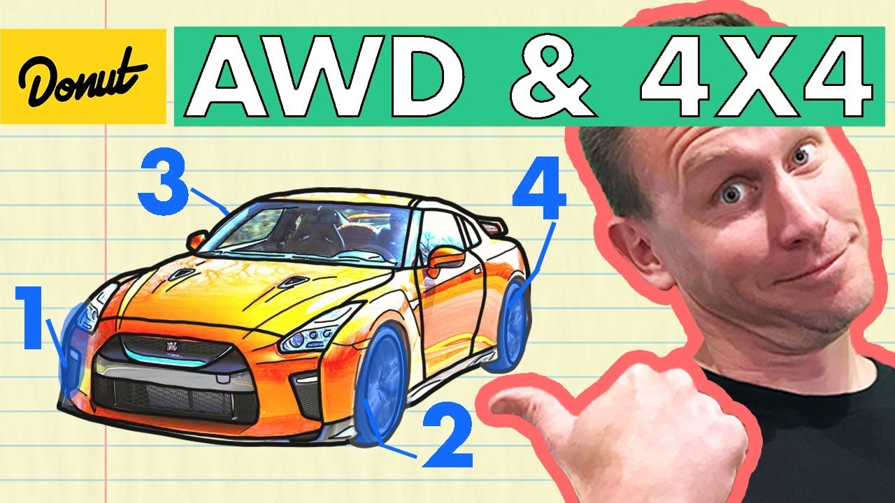 AWD VS 4×4 | How it Works | Donut Media