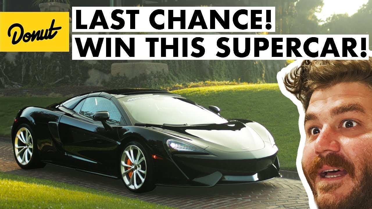 Last Chance to Win a Supercar! | Donut Media